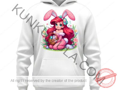 The Queen Happy with Her Easter Eggs Artwork for T-shirts, hoodies, tote bags, wall art, stickers, mugs, and more in Png