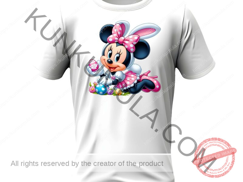 The Queen Happy with Her Easter Eggs Artwork for T-shirts, hoodies, tote bags, wall art, stickers, mugs, and more in Png