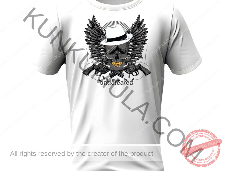 Undefeated Artwork for T-shirts, hoodies, tote bags, wall art, stickers, mugs, and more