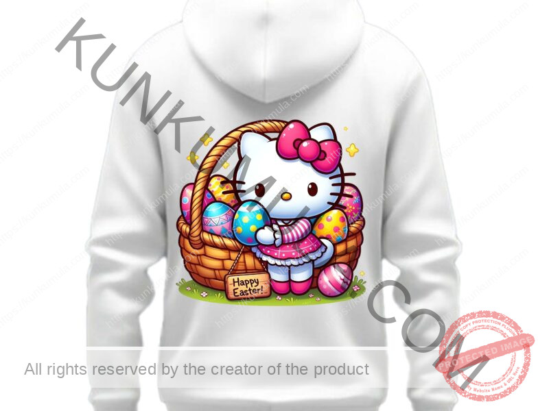 Wish You A Happy Easter Artwork for T-shirts, hoodies, tote bags, wall art, stickers, mugs, and more in Png