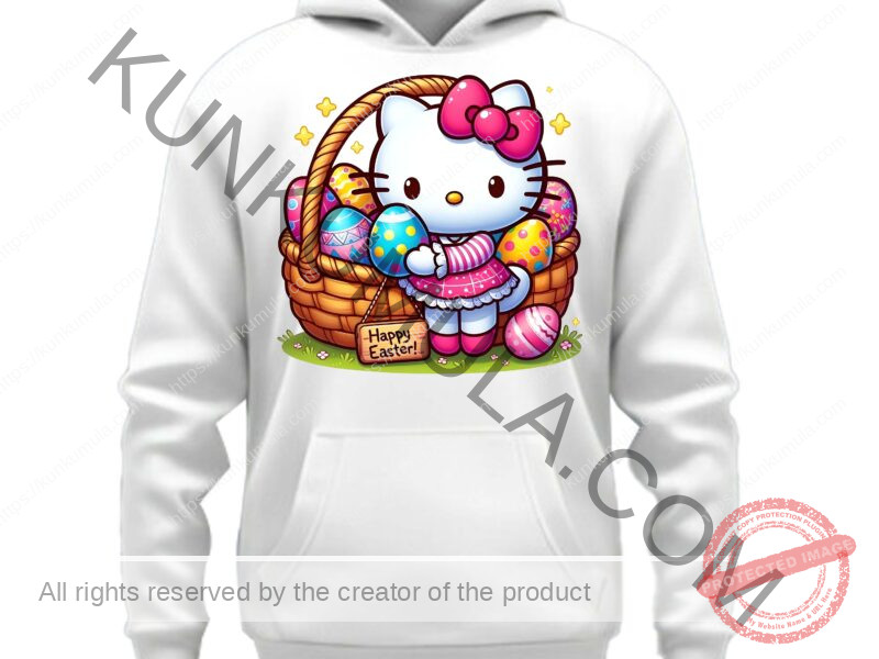 Wish You A Happy Easter Artwork for T-shirts, hoodies, tote bags, wall art, stickers, mugs, and more in Png