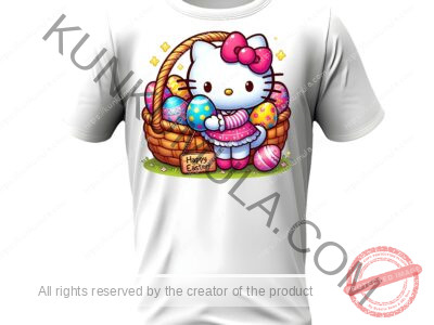 Wish You A Happy Easter Artwork for T-shirts, hoodies, tote bags, wall art, stickers, mugs, and more in Png