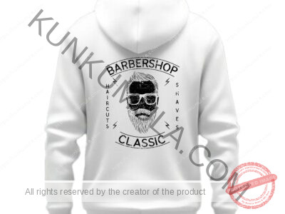 barber shop classic Artwork for T-shirts, hoodies, tote bags, wall art, stickers, mugs, and more