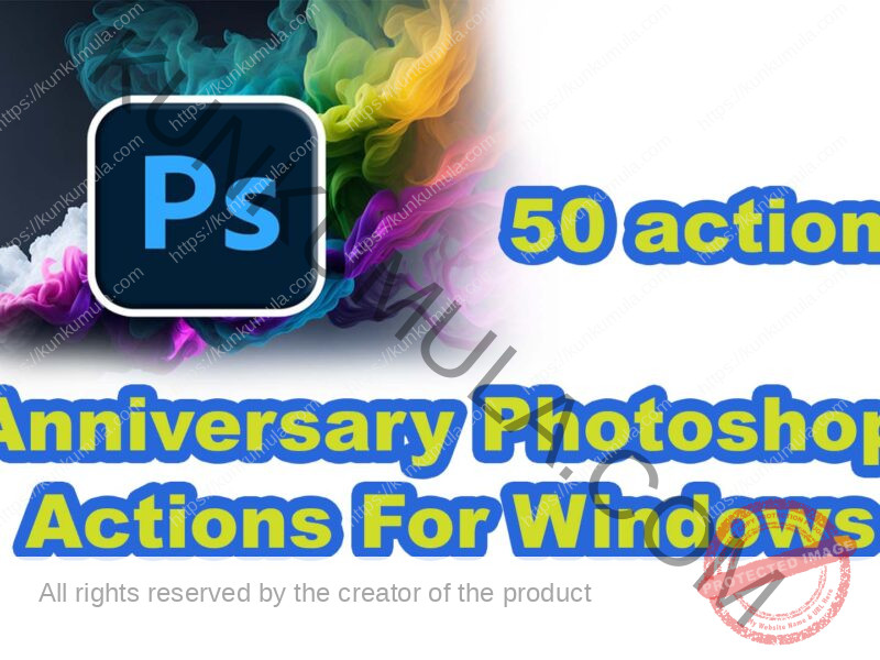 Anniversary Photoshop Actions For Windows
