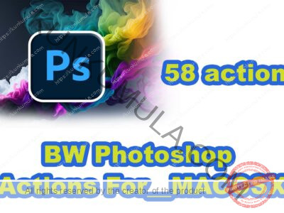BW Photoshop Actions For__MACOSX