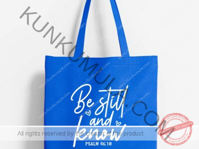 Be still and know Artwork for T-shirts, hoodies, tote bags, wall art, stickers, mugs, and more