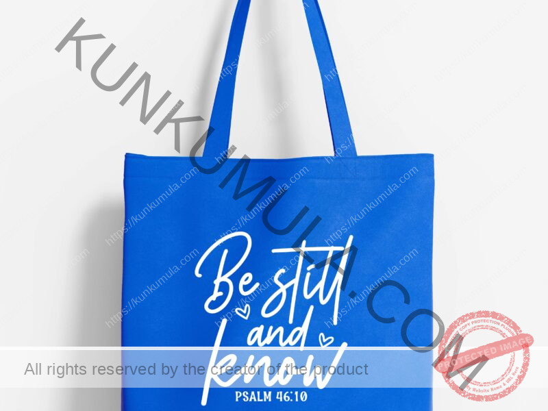 Be still and know Artwork for T-shirts, hoodies, tote bags, wall art, stickers, mugs, and more
