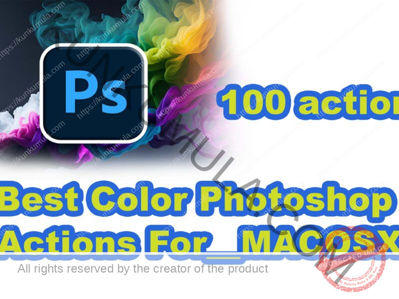 Best Color Photoshop Actions For__MACOSX 100 Actions For You