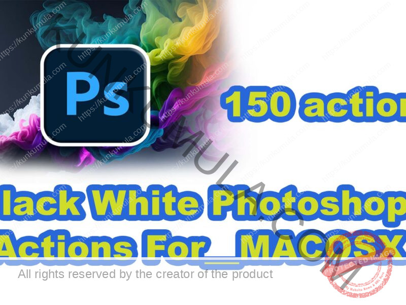 Black White Photoshop Actions For__MACOSX