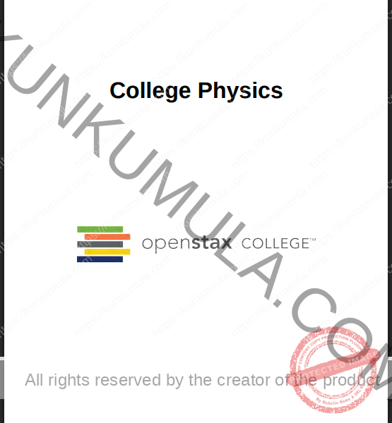 College Physics - Physics and Astronomy Book In Pdf