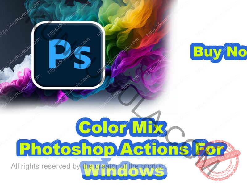 Color Mix Photoshop Actions For Windows