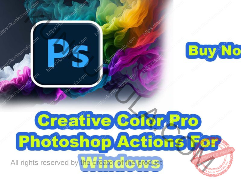 Creative Color Pro Photoshop Actions For Windows