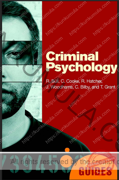 Criminal Psychology a Beginner's Guide Book In Pdf