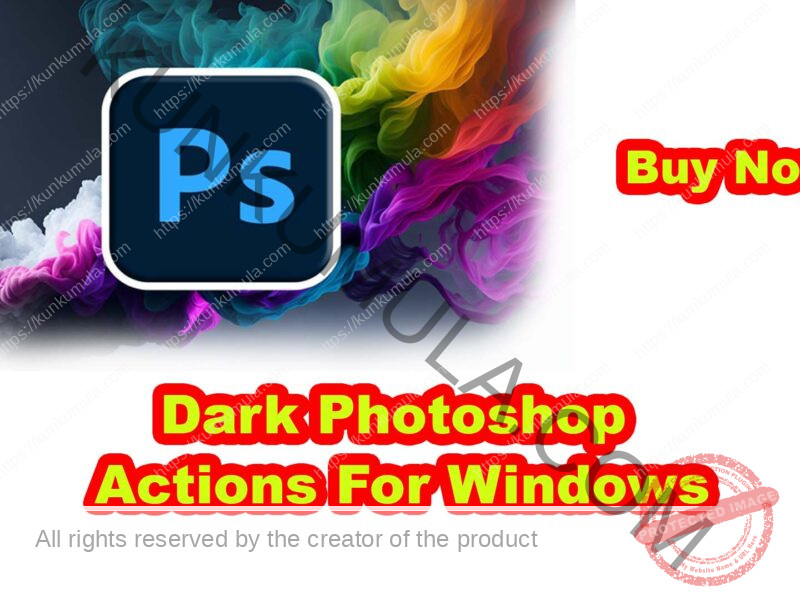Dark Photoshop Actions For Windows