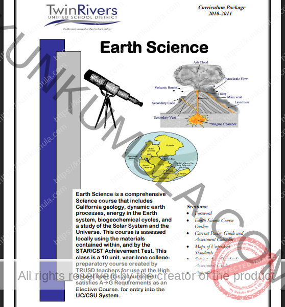 Earth Science Book In Pdf