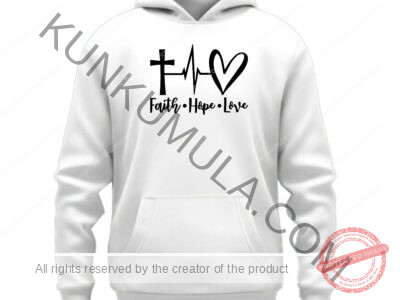 Faith hope love Artwork for T-shirts, hoodies, tote bags, wall art, stickers, mugs, and more