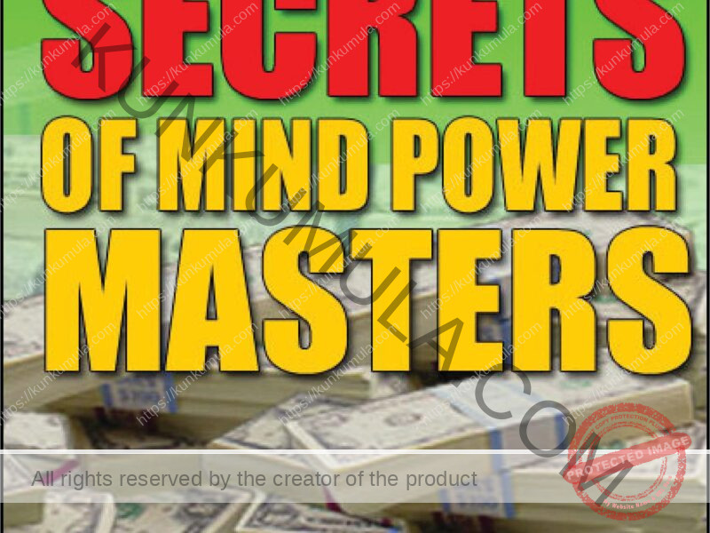 MONEY MAKING SECRETS OF MIND POWER MASTERS Edited by Andreas Ohrt Book In Pdf