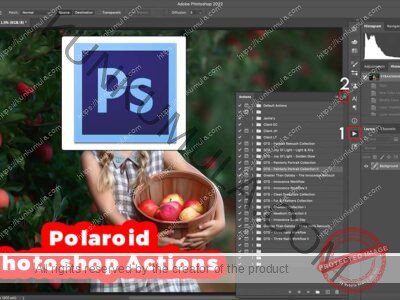 Polaroid Photoshop Actions Ziped