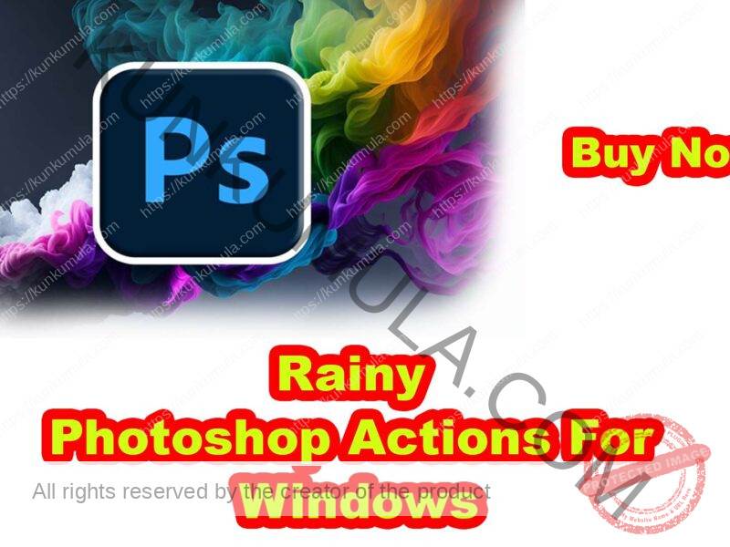 Rainy Photoshop Actions For Windows
