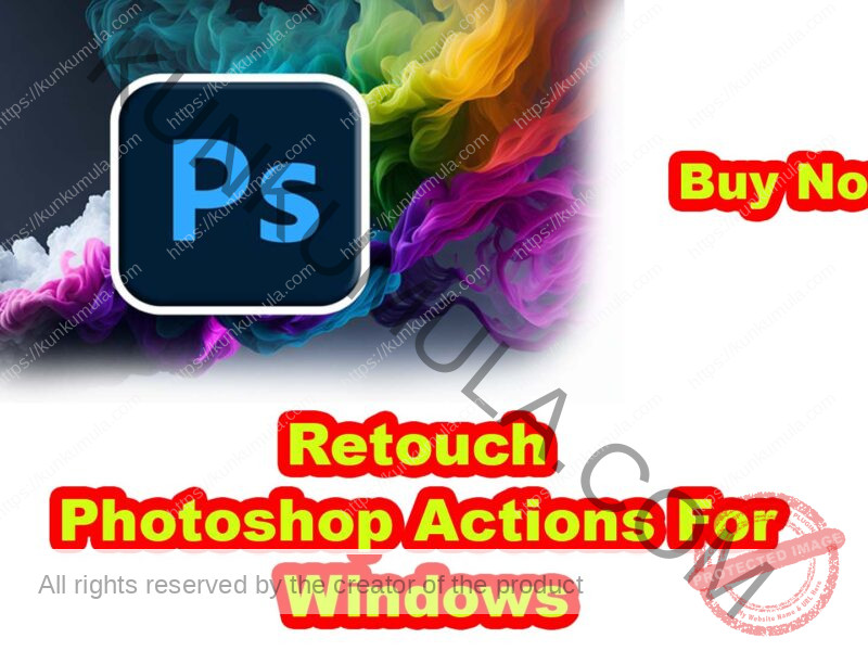 Retouch Photoshop Actions For Windows