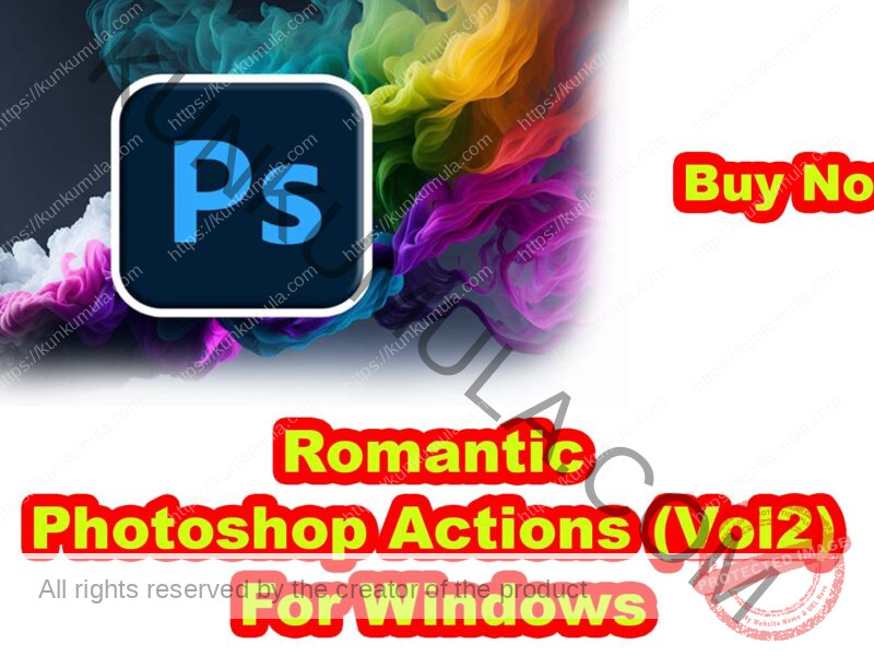 Romantic Photoshop Actions (Vol2) For Windows