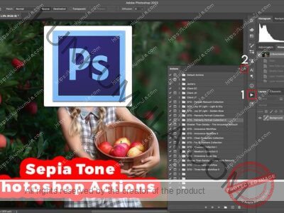Sepia Tone Photoshop Actions