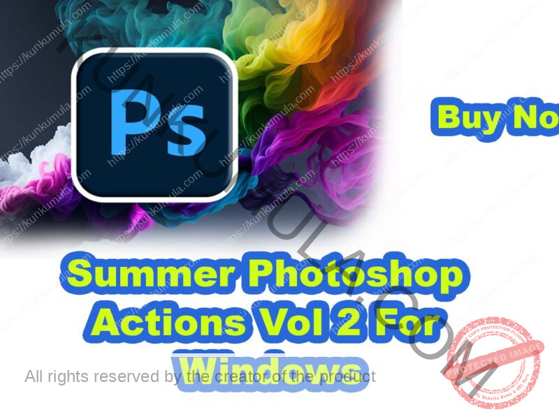 Summer Photoshop Actions Vol 2 For Windows