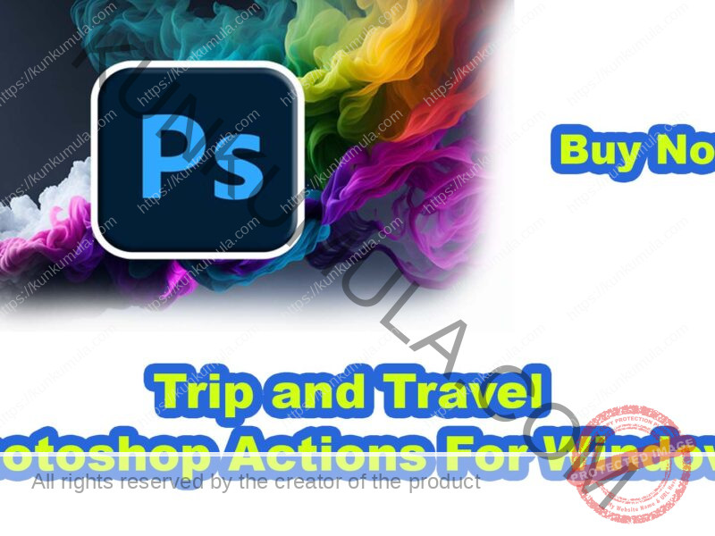 Trip and Travel Photoshop Actions For Windows
