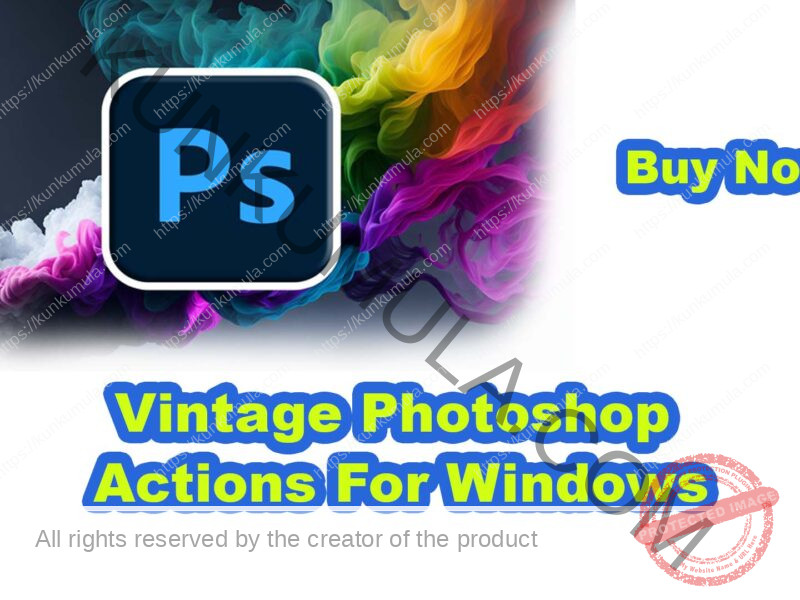 Vintage Photoshop Actions For Windows