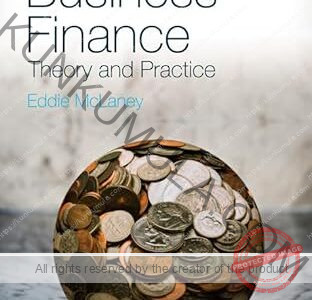 Business Finance Eddie McLaney 8th Edition Theory and Practice