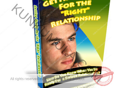 Getting Ready For The Right Relationship Book In Pdf