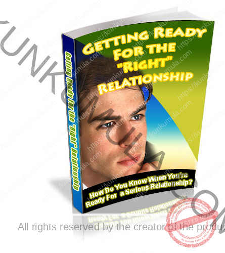 Getting Ready For The Right Relationship Book In Pdf