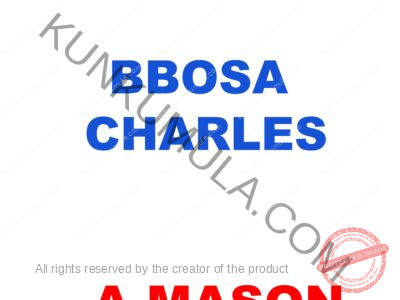 BBOSA CHARLES A MASON