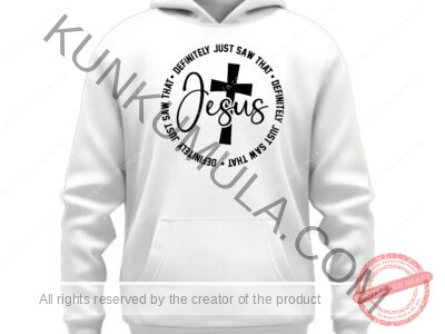 Jesus Definitely just saw that-01 Artwork for T-shirts, hoodies, tote bags, wall art, stickers, mugs, and more
