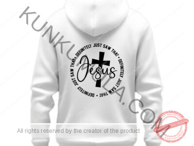 Jesus Definitely just saw that-01 Artwork for T-shirts, hoodies, tote bags, wall art, stickers, mugs, and more