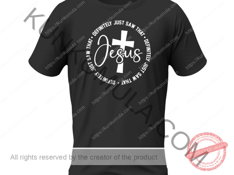 Jesus Definitely just saw that-01 Artwork for T-shirts, hoodies, tote bags, wall art, stickers, mugs, and more