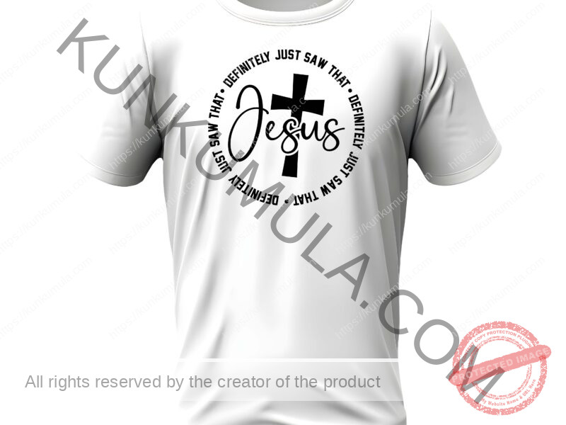 Jesus Definitely just saw that-01 Artwork for T-shirts, hoodies, tote bags, wall art, stickers, mugs, and more
