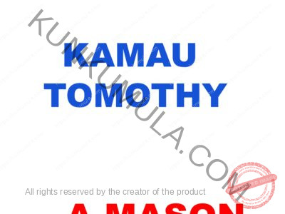 KAMAU TOMOTHY A MASON