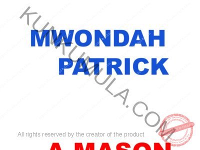 AM MWONDAH PATRICK A MASON