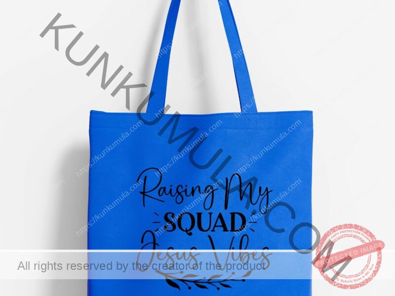 Raising my squad jesus vibes-01 Artwork for T-shirts, hoodies, tote bags, wall art, stickers, mugs, and more