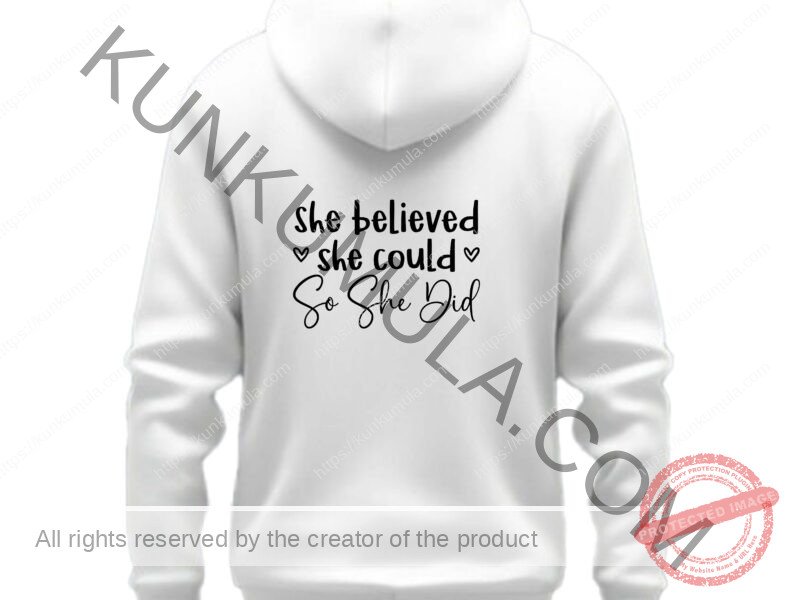 She believed she could so she did Artwork for T-shirts, hoodies, tote bags, wall art, stickers, mugs, and more 1 Zipped file with a Png. Svg and Dxf Files of the Artwork