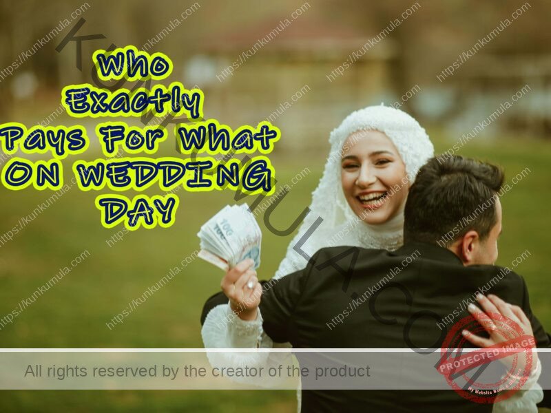 Who Exactly Pays For What On Your Wedding Day