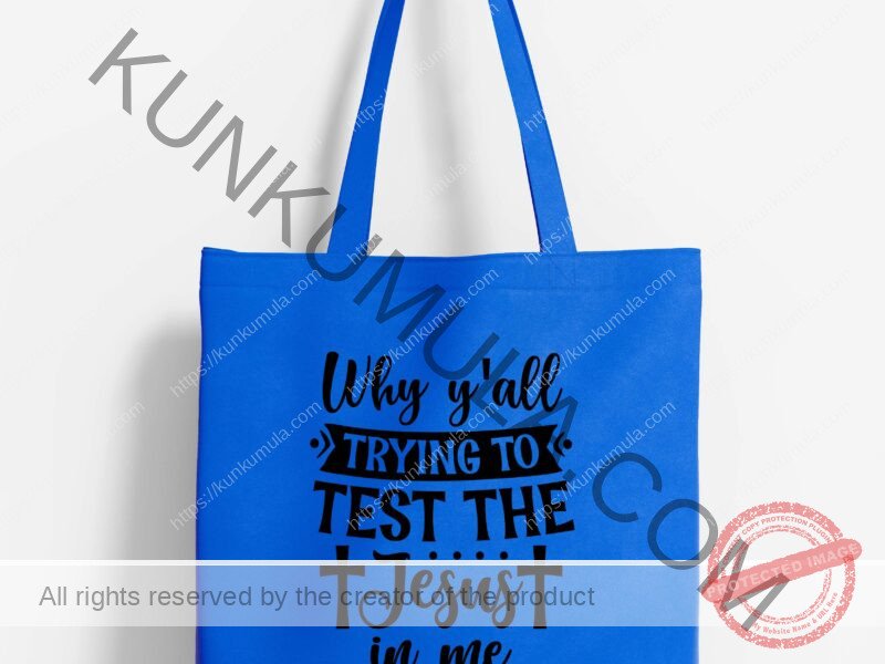 Why all trying to test the jesus in me Artwork for T-shirts, hoodies, tote bags, wall art, stickers, mugs, and more