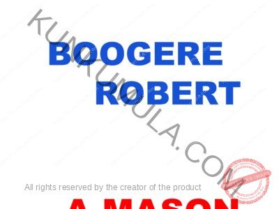 BOOGERE ROBERT