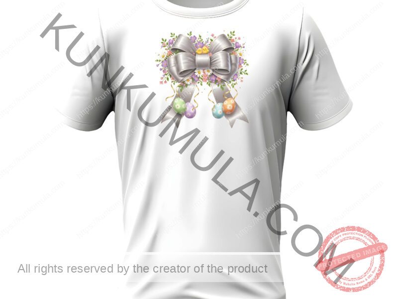 Easter Artwork Flower for T-shirts, hoodies, tote bags, wall art, stickers, mugs, and more