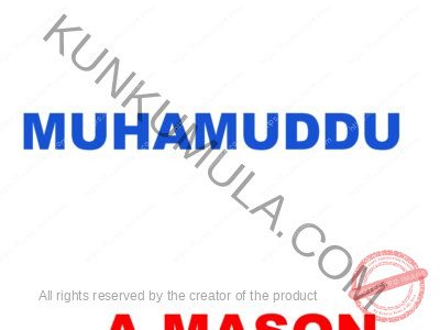 MUHAMUDDU A MASON