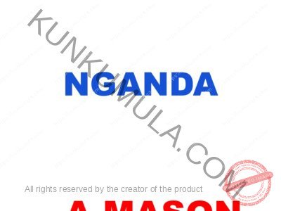 AM NGANDA A MASON IN UGANDA