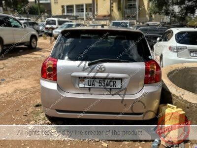 Toyota Allex 2007 Silver