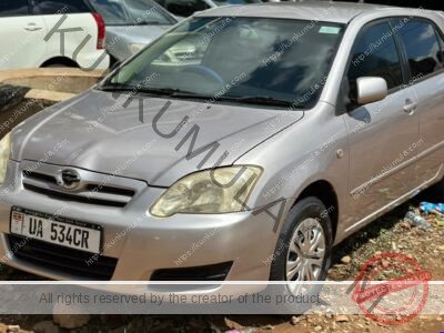 Toyota Allex 2007 Silver