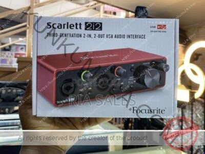 Scarlett 2i2 Soun Card Third Generation 2 in 2 Out